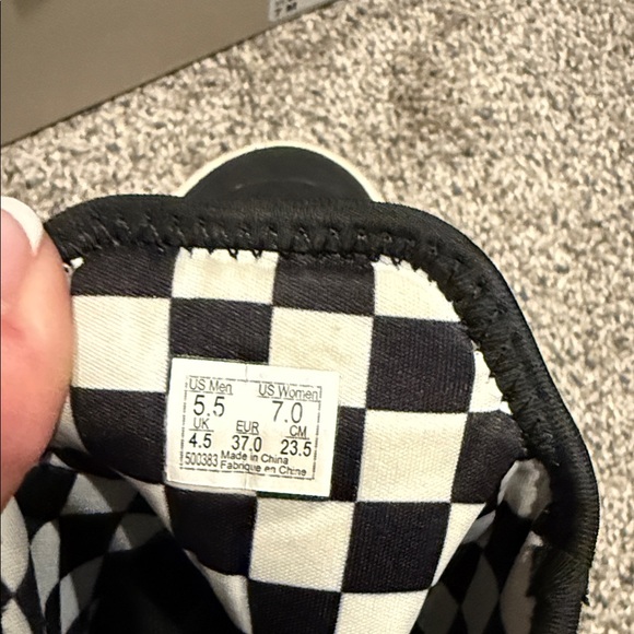 Vans Ultrarange Black Slip-On Sneakers - Picture 6 of 6